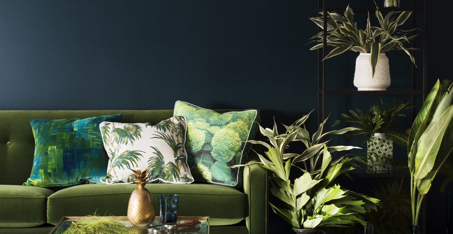 Бритиш Грин цвет в интерьере