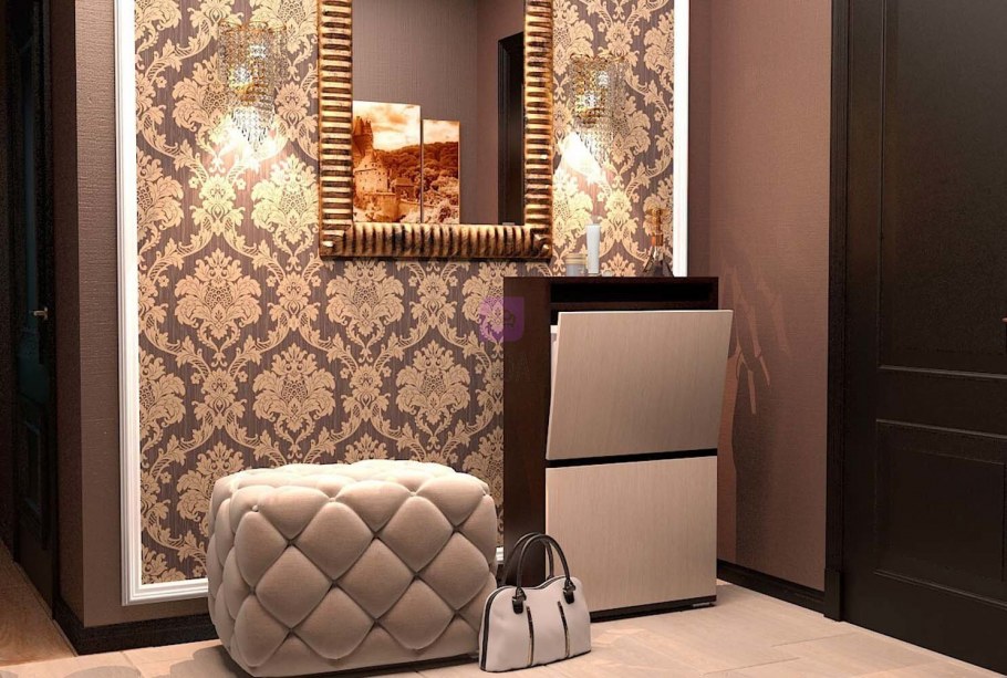 Серая прихожая