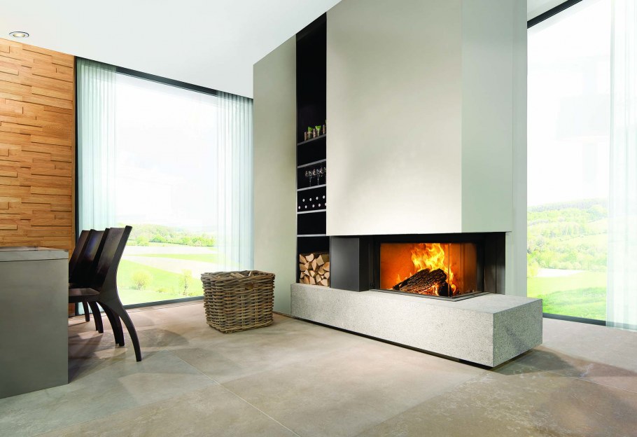 Дом с камином Минимализм