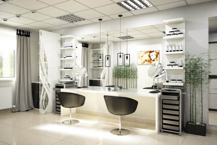 Интерьер парикмахерской