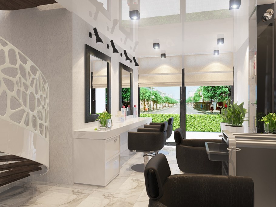 Интерьеры салонов красоты в современном стиле