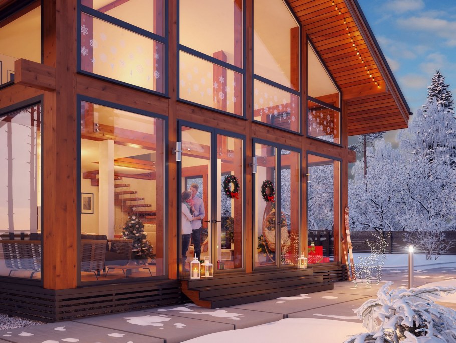 Проект коттедж 013 СК "дома-Строй"