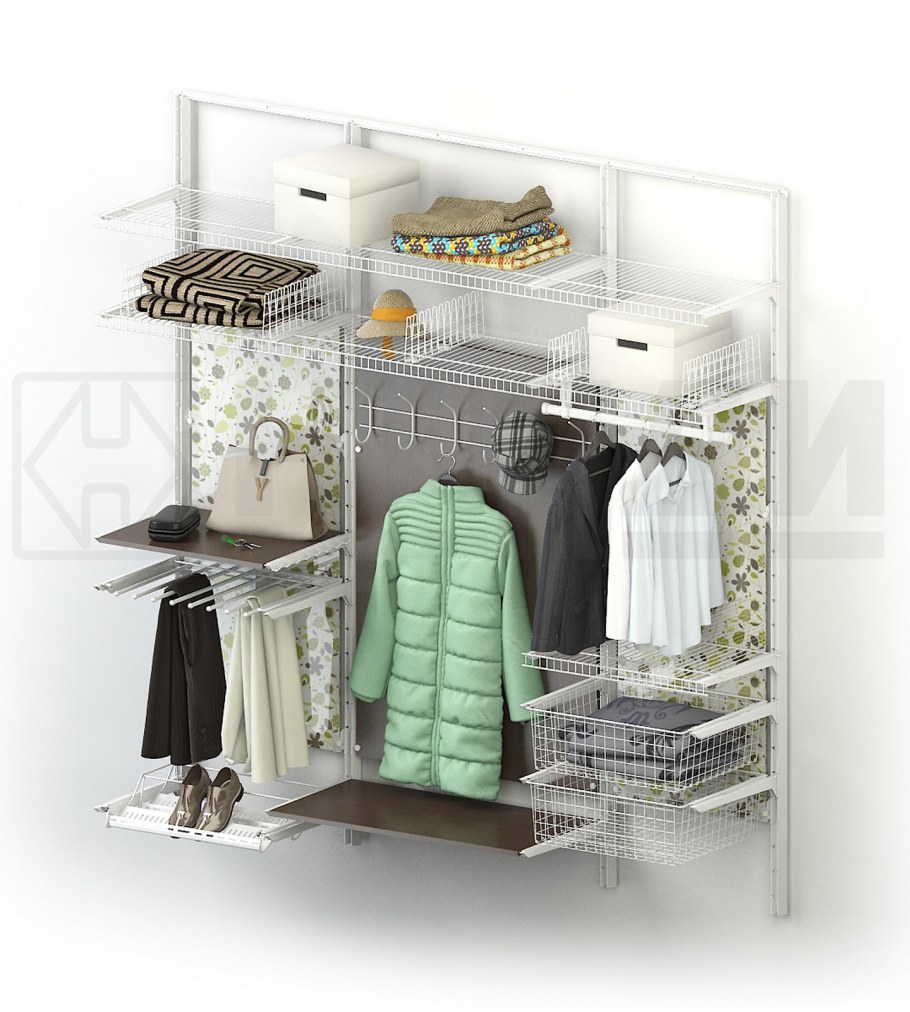 Складной каркасный тканевый шкаф Storage Wardrobe