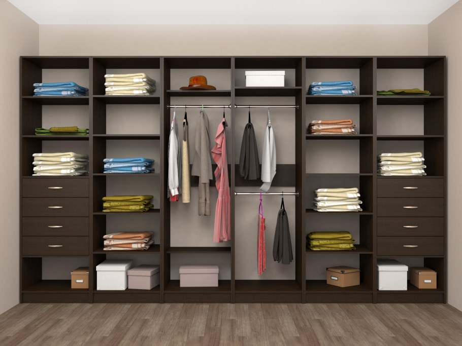 Тканевые шкафы Storage Wardrobe серый