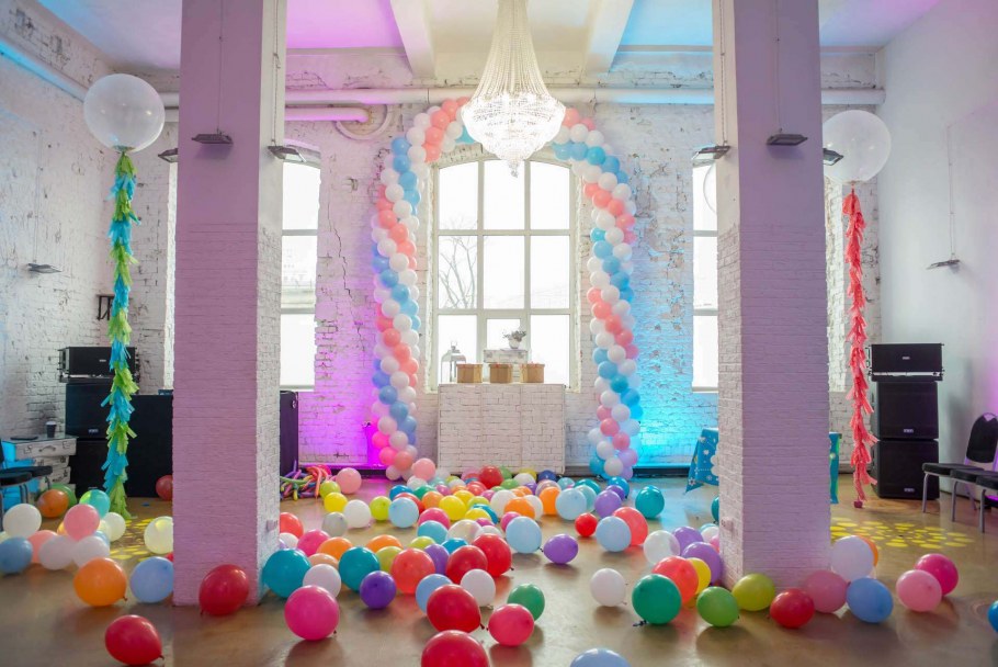 Украшение детского дня рождения