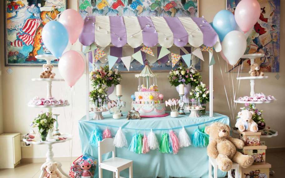 Детское помещение для дня рождения