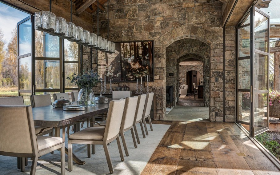 Вилла в стиле рустик