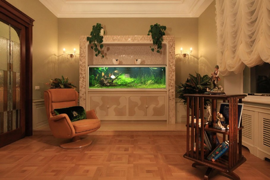 Аквариум тумба под телевизор