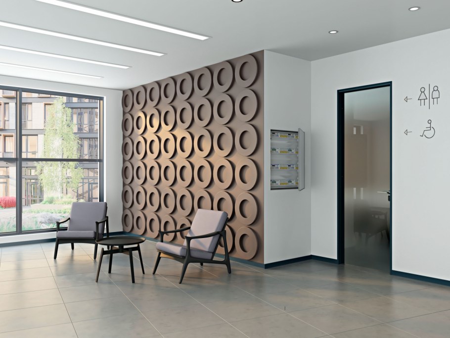 Лючок под покраску в интерьере