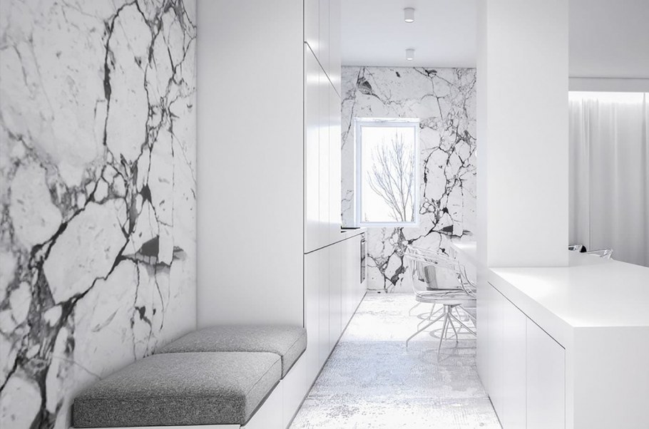 Стильные фотообои в интерьере