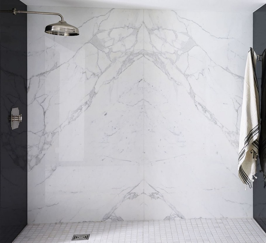 Обои с мраморным рисунком