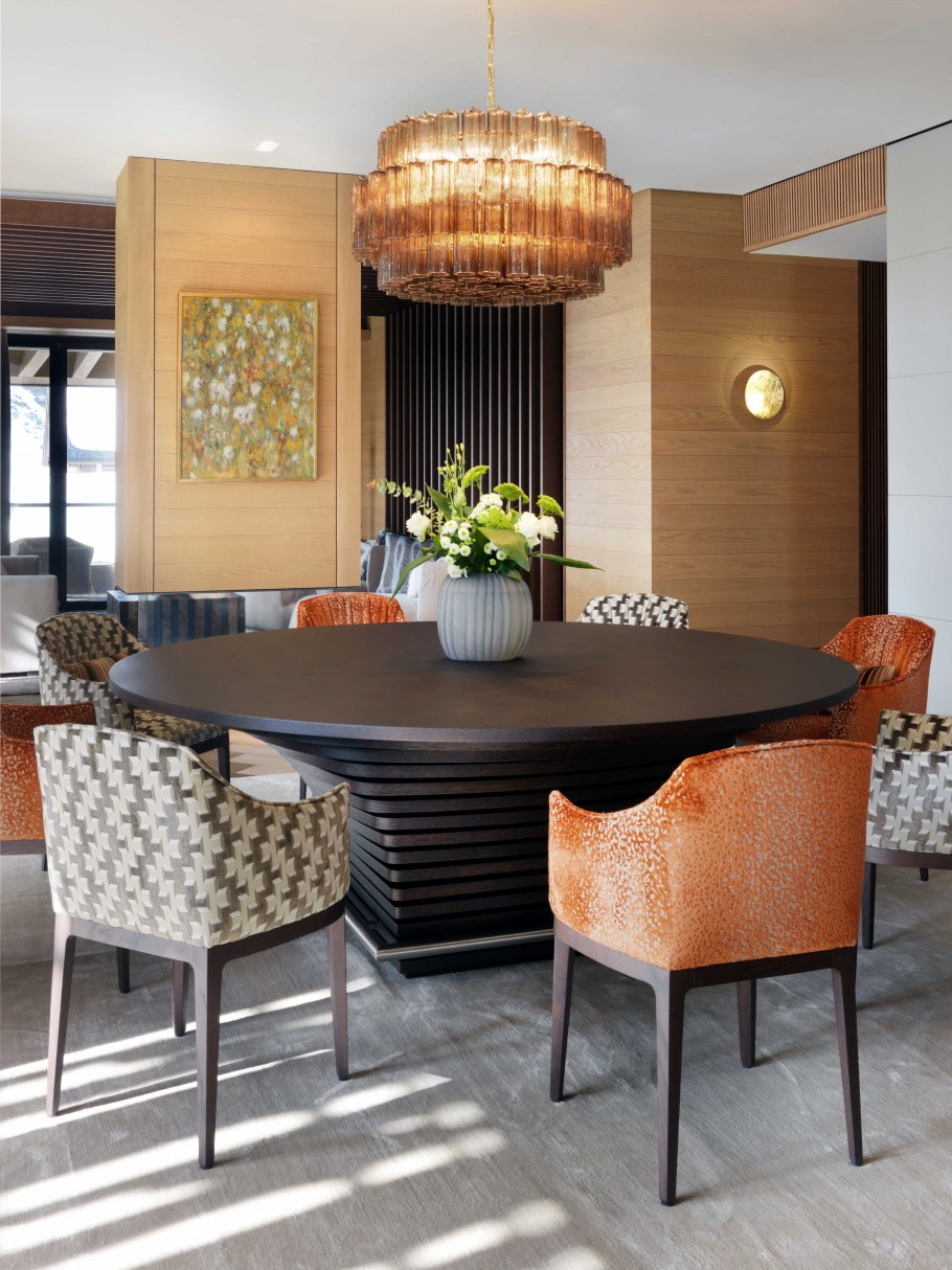 Family in Loft Interior