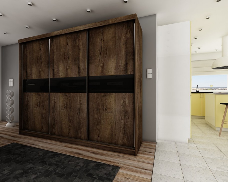 Стильный шкаф в прихожую