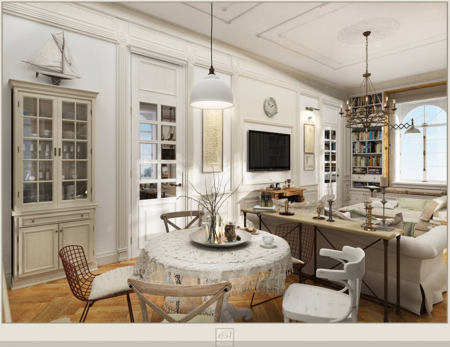 Французская классика в интерьере