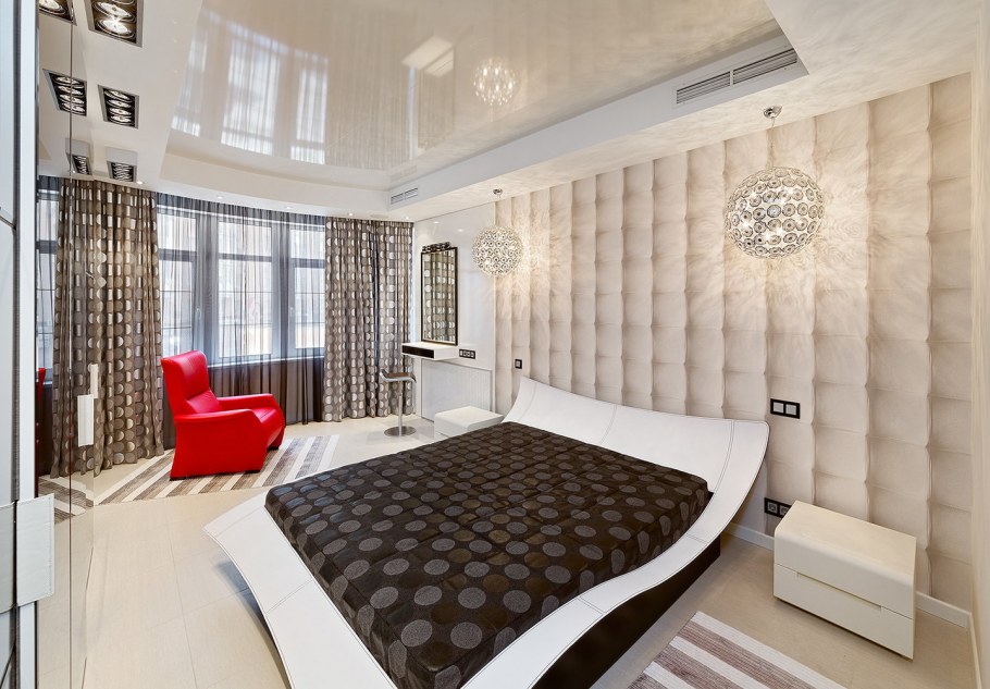 Обои в спальню 2020