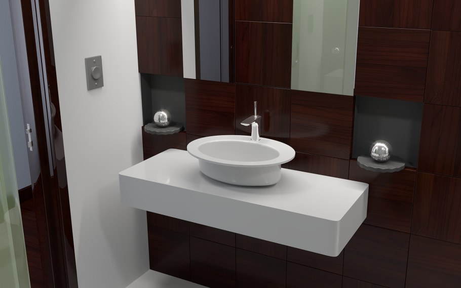 Накладная раковина Grohe Bau Ceramic 55 см, альпин-белый, (39422000)