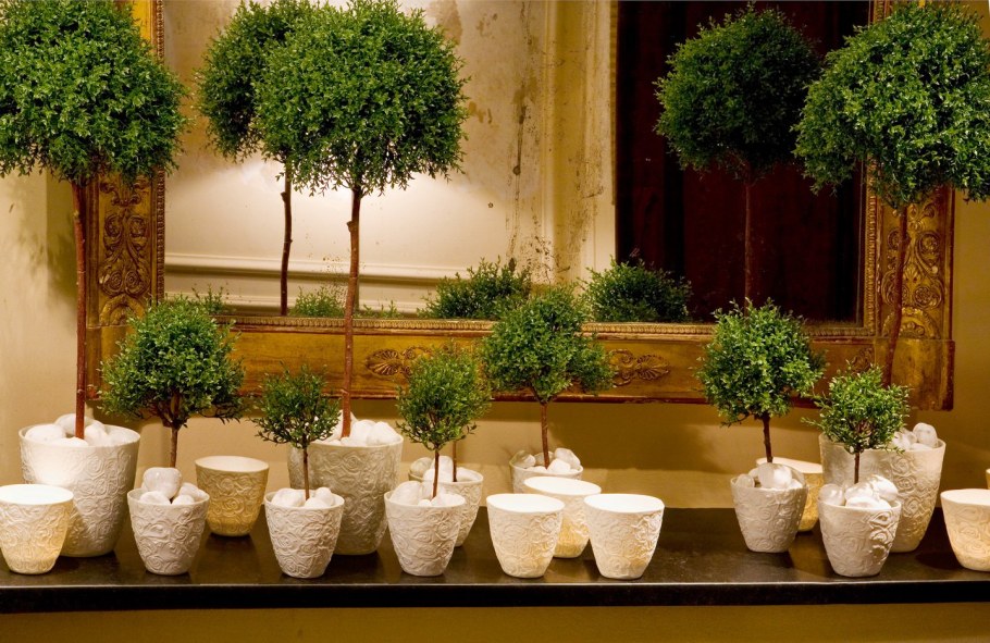 Горшки для цветов в интерьере