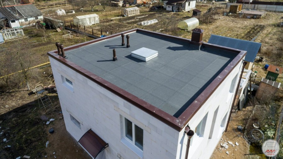 Плоская кровля