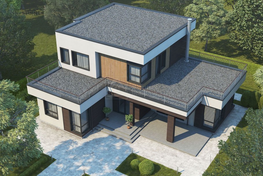 Плоская крыша