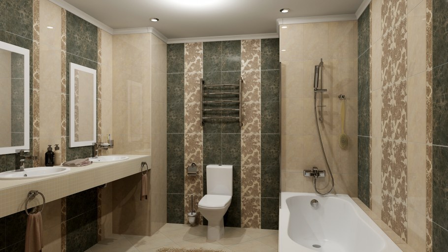 Плитка Кашмир беж 25х40