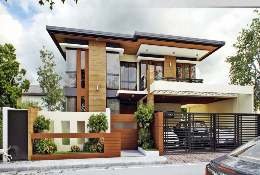 Two storey small Modern House