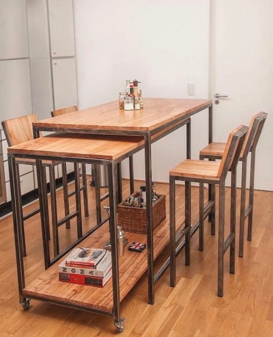 Кухни из профиля в стиле лофт