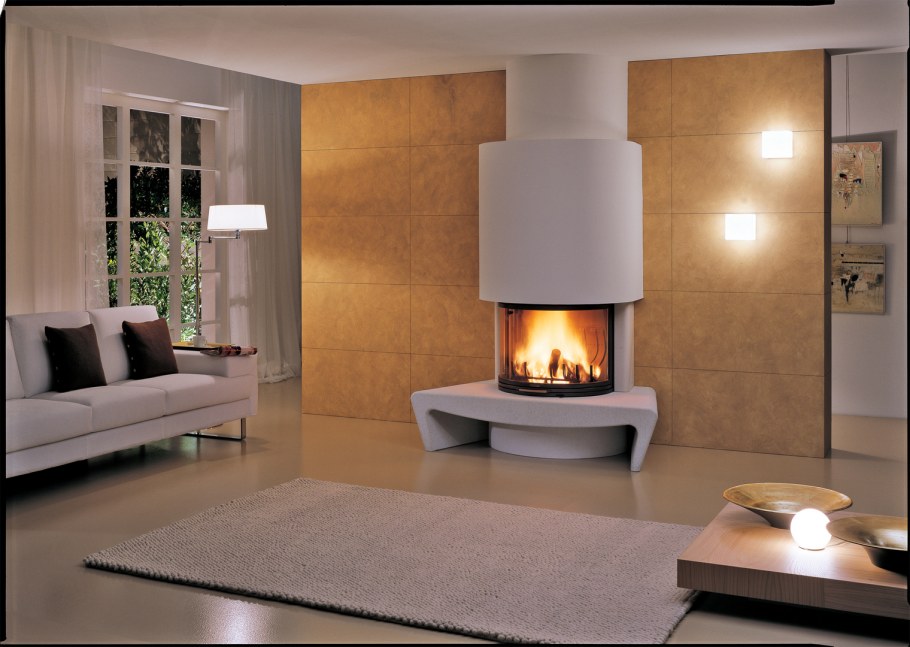 Palazzetti Ecomonoblocco 66 Round 180°