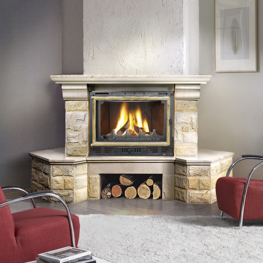 Каминная облицовка Bristol Labradorite