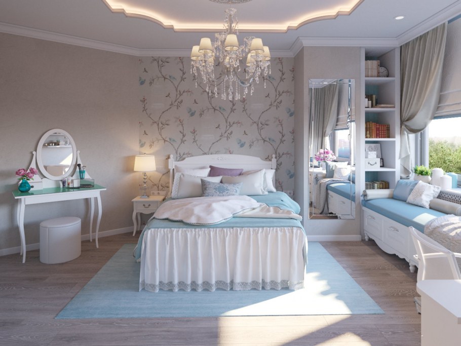Интерьер для девочки подростка