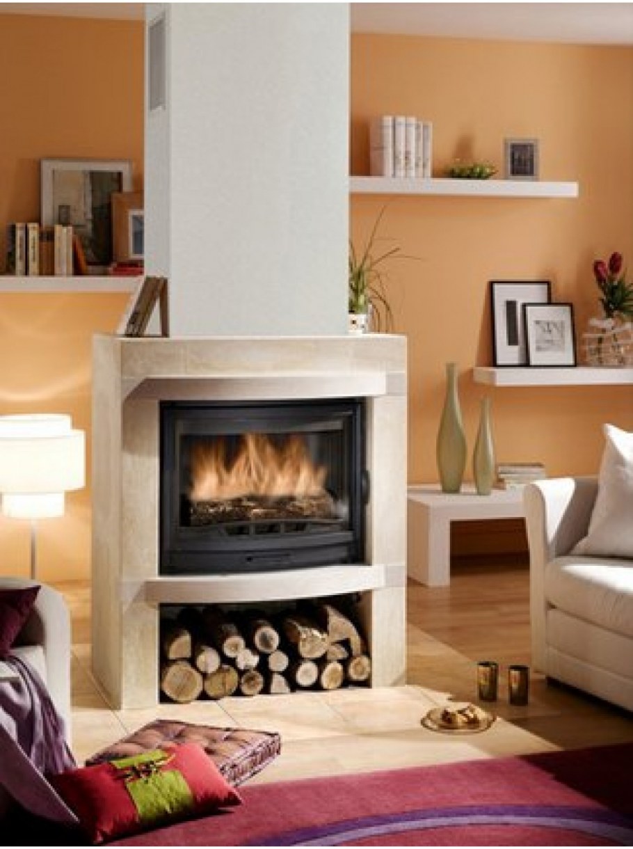 Современный камин