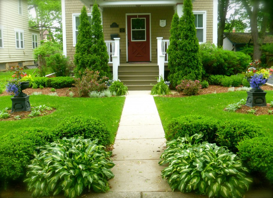 Скандинавский сад Front Yard