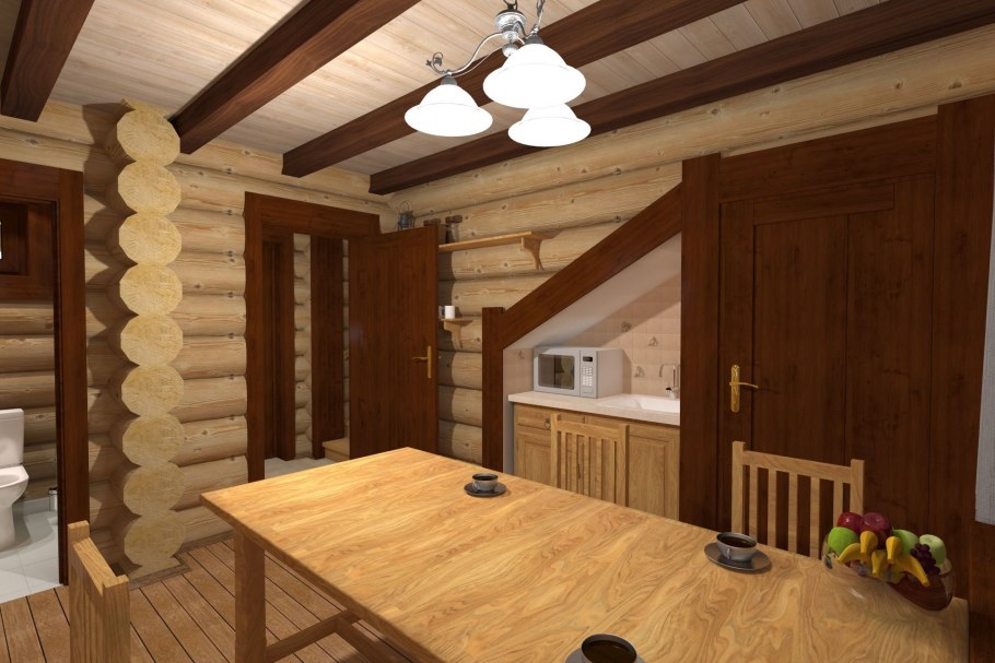 Интерьер бани