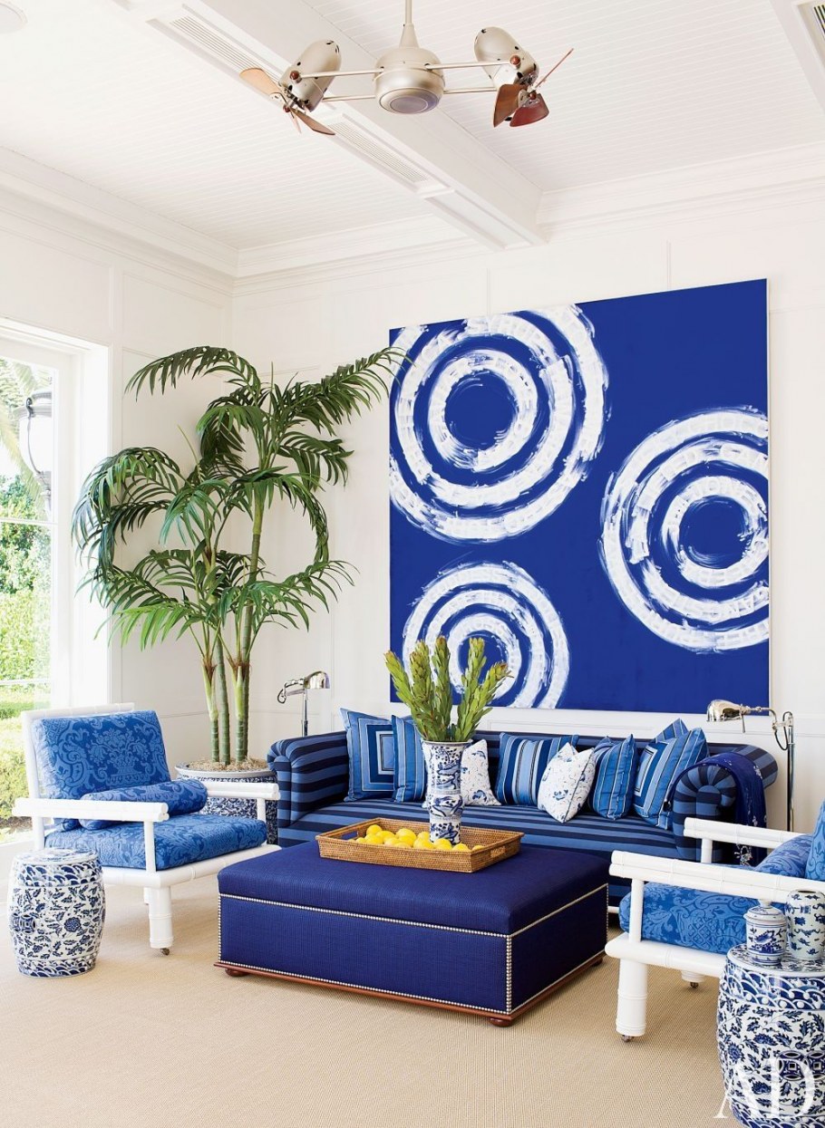 Сочетание серых стен в интерьере