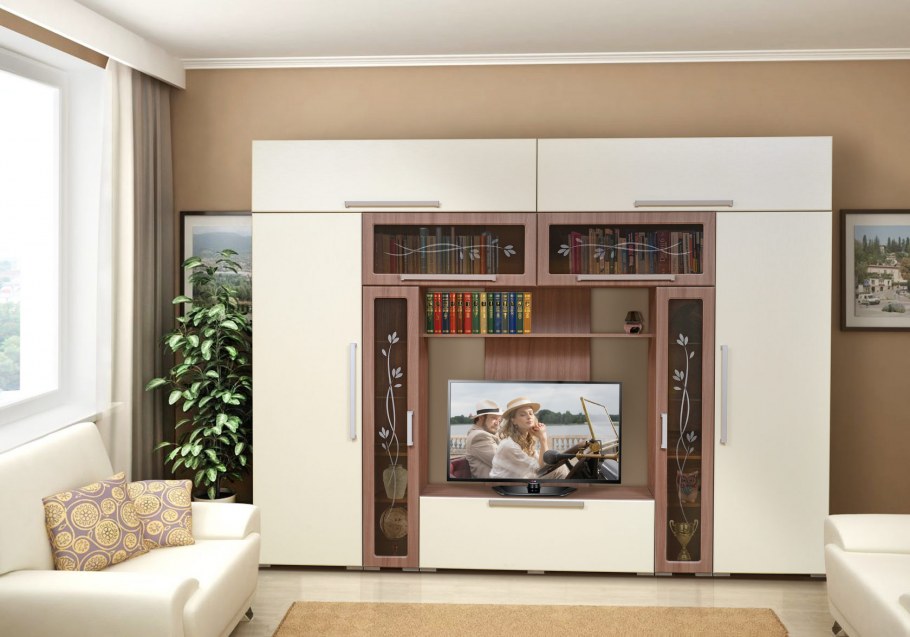 Стенка Гарун молочный дуб