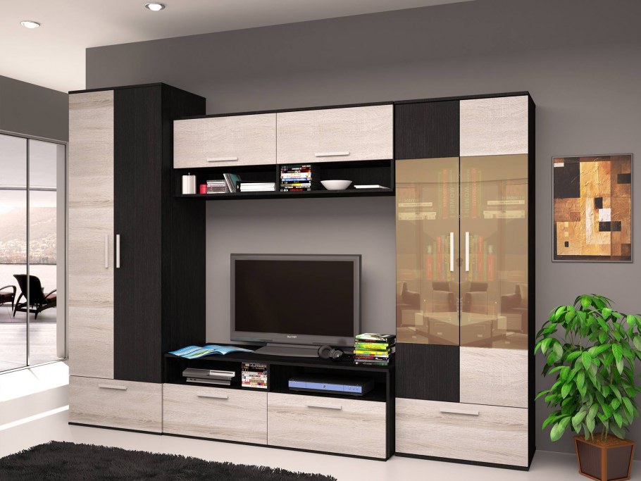 Шкаф в однокомнатной квартире