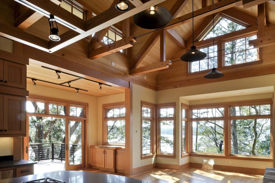 Фальшбалки в интерьере лофт