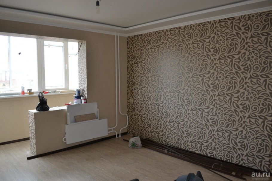 Варианты оклейки обоями комнаты