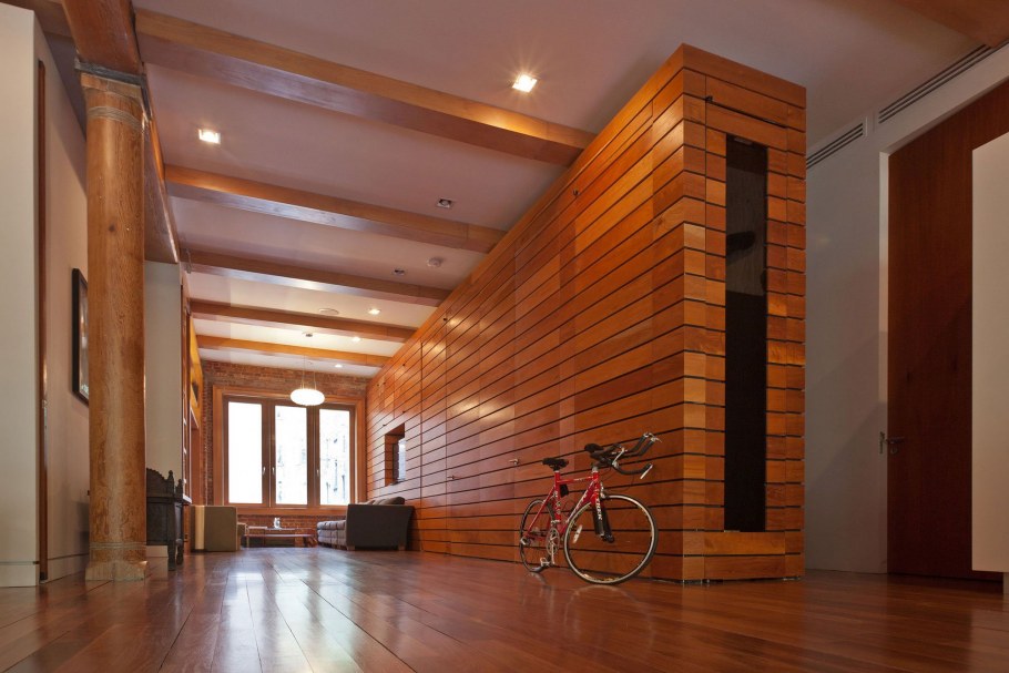 Обшивка колонн деревом