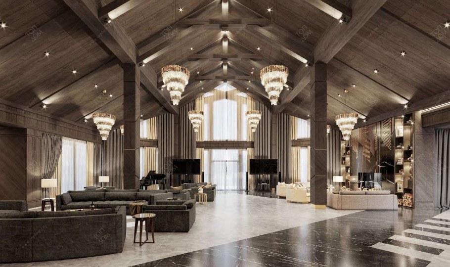 Панели буазери английский стиль