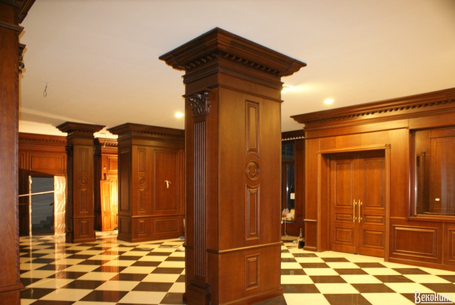 Деревянные резные арки