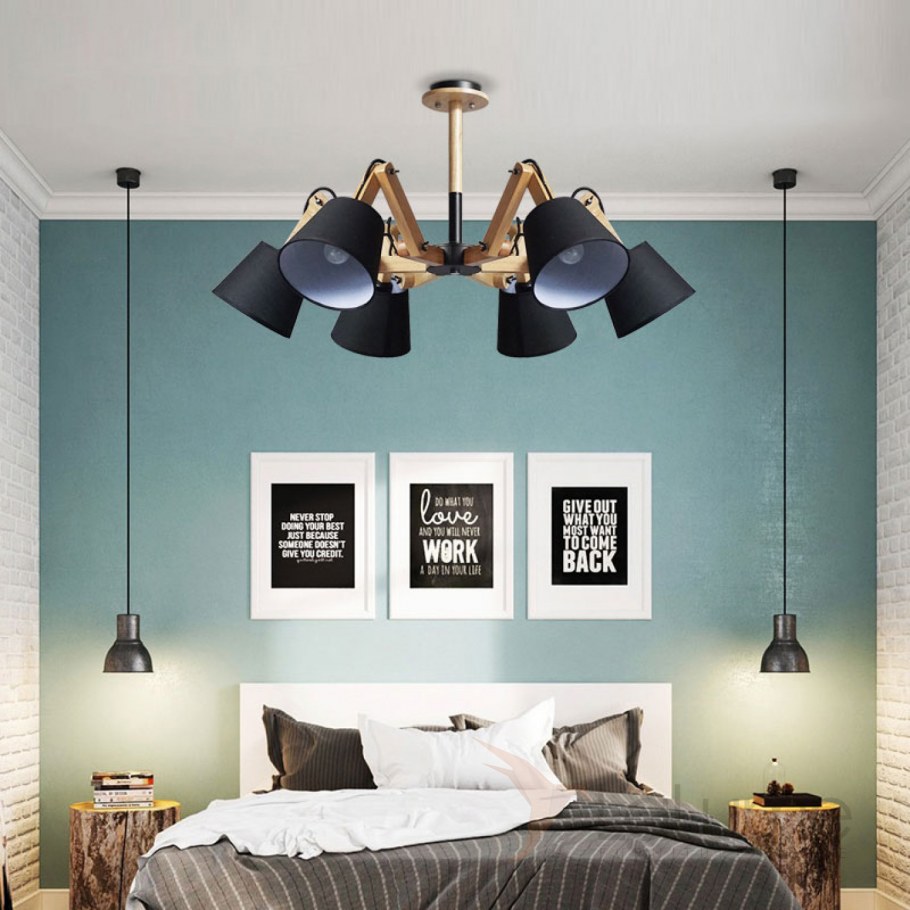 Подвесная люстра лофт Скандинавский