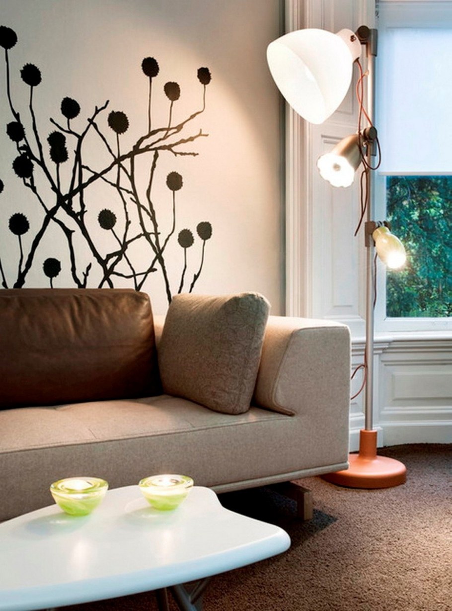 Необычный декор стен