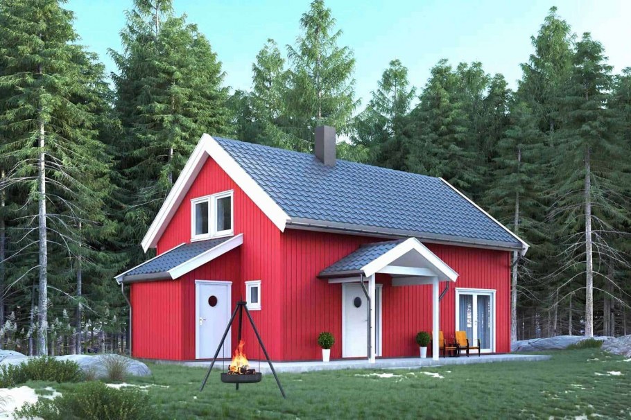 Финский домик