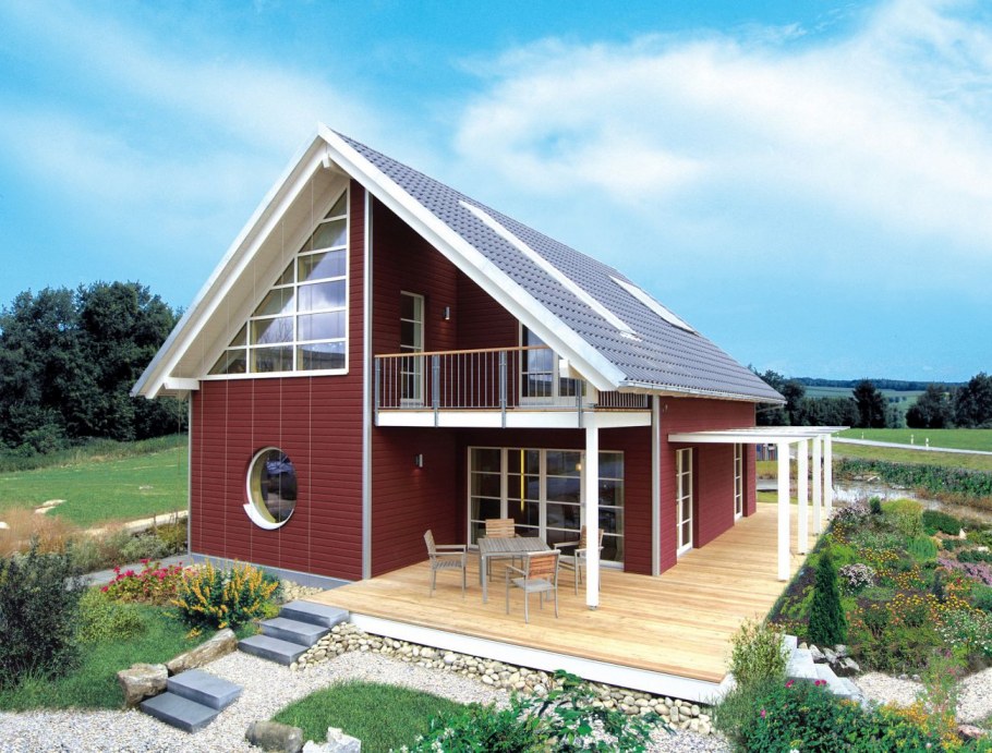 Скандинавский дом экстерьер