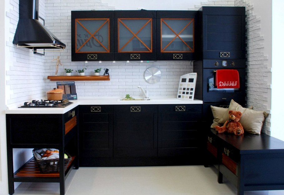 Маленькие черные кухни