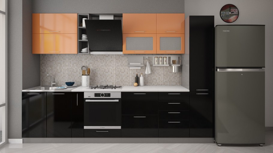 Кухня Глетчер маренго