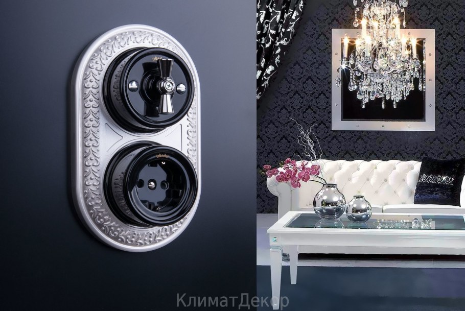 Ретро выключатель Веркель