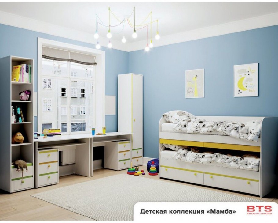 Кровать детская мамба кр-01 БТС
