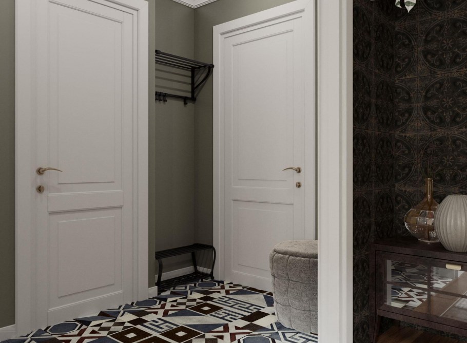 Двери Престиж Неоклассика в интерьере