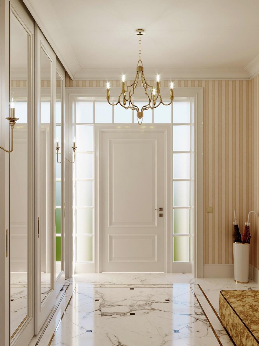Коридор в стиле Неоклассика